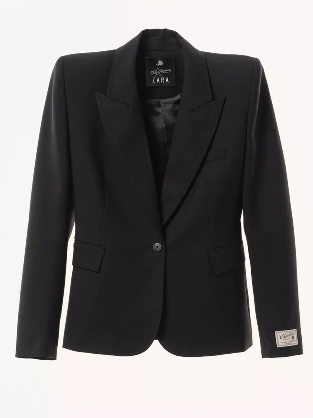 Zara oversized black blazer